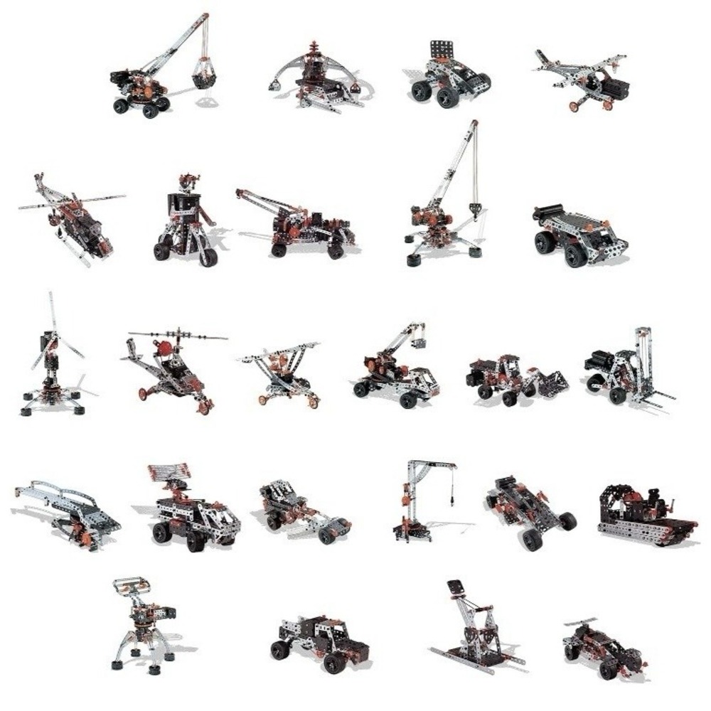 MECCANO Erector Super Construction 25-in-1 Motorized Building Set STEAM Sealed